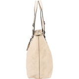 Gucci Leather GG Monogram Horsebit Handbag