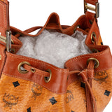 MCM Visetos Monogram Bucket Crossbody Bag