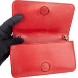 Gucci Quilted Leather GG Flap Crossbody Bag