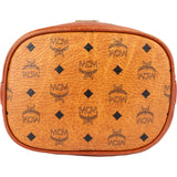 MCM Visetos Monogram Bucket Crossbody Bag