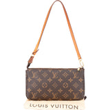 Louis Vuitton Canvas Monogram Pochette Accessoire NM Shoulder Bag