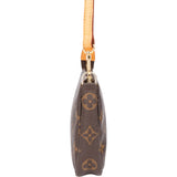 Louis Vuitton Canvas Monogram Pochette Accessoire Crossbody Bag