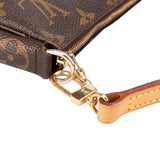 Louis Vuitton Canvas Monogram Pochette Accessoire Crossbody Bag