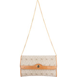 Christian Dior Honeycomb Single Flap Crossbody Bag