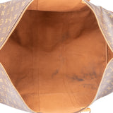 Louis Vuitton Canvas Monogram Keepall 55 Bandouliere