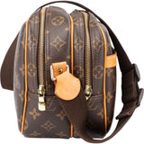Louis Vuitton Canvas Monogram Reporter PM Crossbody Bag