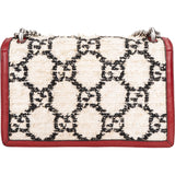 Gucci GG Tweed Monogram Dionysus Shoulder Bag