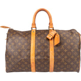 Louis Vuitton Canvas Monogram Keepall 45