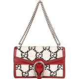 Gucci GG Tweed Monogram Dionysus Shoulder Bag
