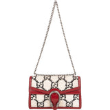 Gucci GG Tweed Monogram Dionysus Shoulder Bag