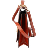 Louis Vuitton Cognac Epi Leather Monceau Handbag