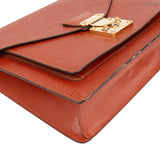 Louis Vuitton Cognac Epi Leather Monceau Handbag