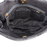 Coach Wool Monogram Penelope Shoulder Bag