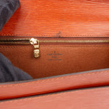 Louis Vuitton Cognac Epi Leather Monceau Handbag