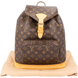 Louis Vuitton Canvas Monogram Montsouris GM Backpack