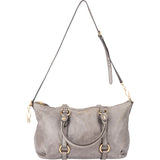 Miu Miu Grey Leather City Handbag