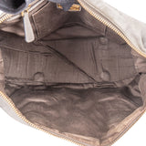 Miu Miu Grey Leather City Handbag