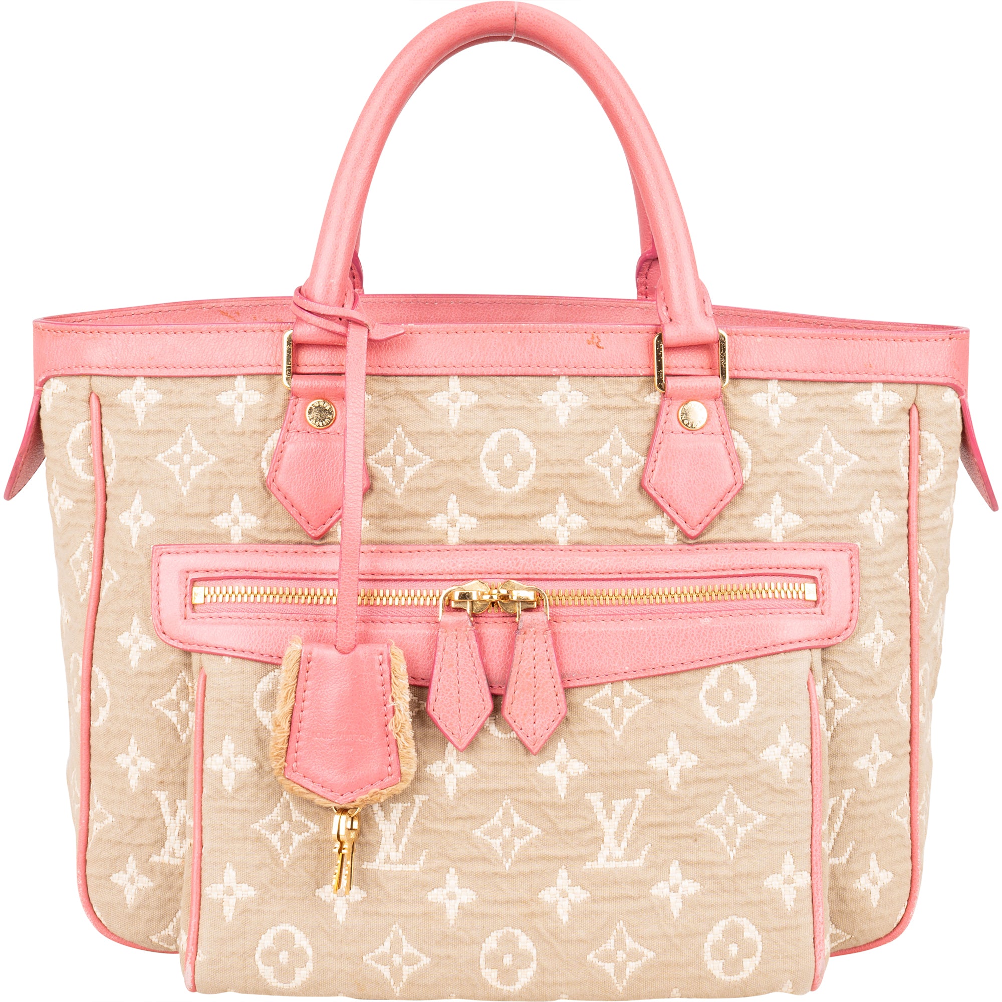 Louis Vuitton Denim Monogram Sabbia Handbag - vintageandkickz