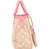 Louis Vuitton Denim Monogram Sabbia Handbag - vintageandkickz