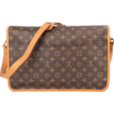 Louis Vuitton Canvas Monogram Gibeciere Crossbody Bag