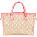 Louis Vuitton Denim Monogram Sabbia Handbag - vintageandkickz