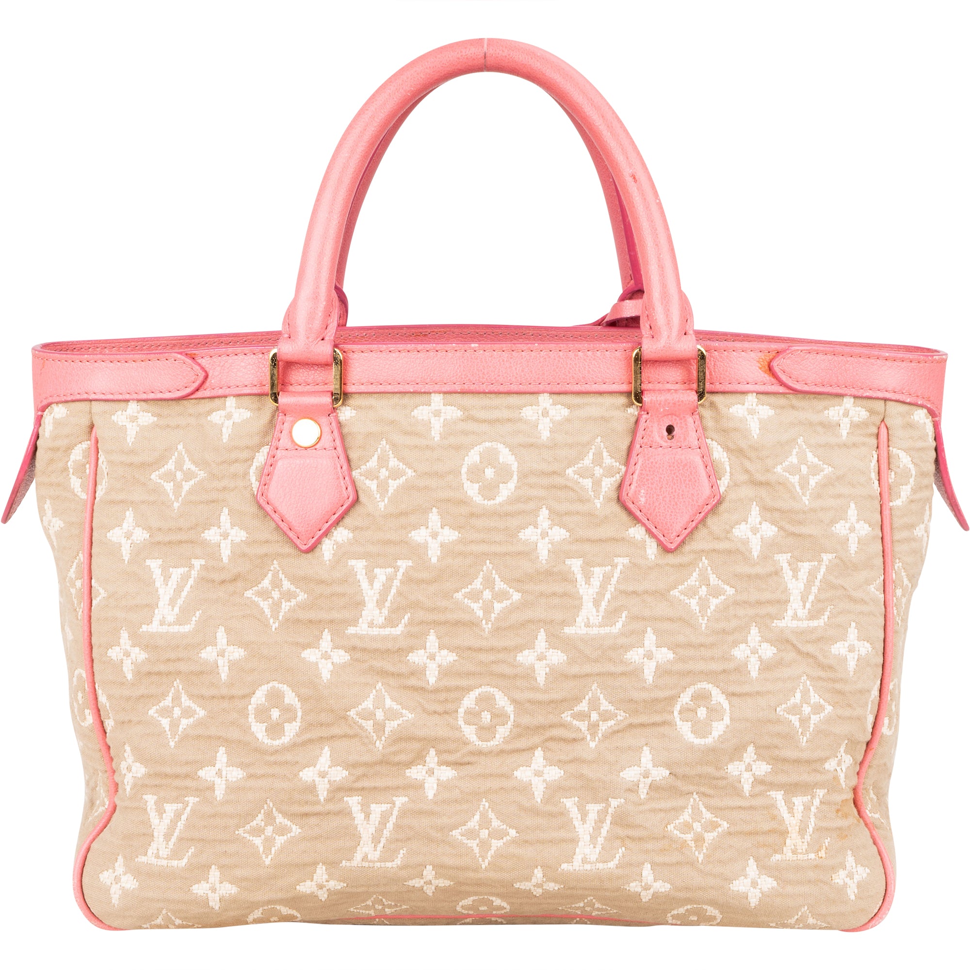 Louis Vuitton Denim Monogram Sabbia Handbag - vintageandkickz