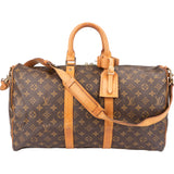 Louis Vuitton Canvas Monogram Keepall 45 Bandouliere