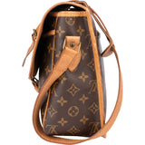 Louis Vuitton Canvas Monogram Gibeciere Crossbody Bag