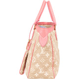Louis Vuitton Denim Monogram Sabbia Handbag - vintageandkickz