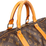 Louis Vuitton Canvas Monogram Keepall 55