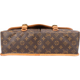 Louis Vuitton Canvas Monogram Gibeciere Crossbody Bag