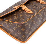 Louis Vuitton Canvas Monogram Gibeciere Crossbody Bag