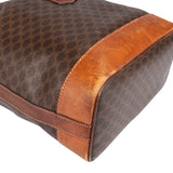 Celine Maccadam Monogram Bucket Shoulder Bag