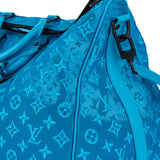 Louis Vuitton Blue Turquiose 2020 Triagle Keepall 50 Bandouliere