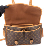 Louis Vuitton Canvas Monogram Gibeciere Crossbody Bag