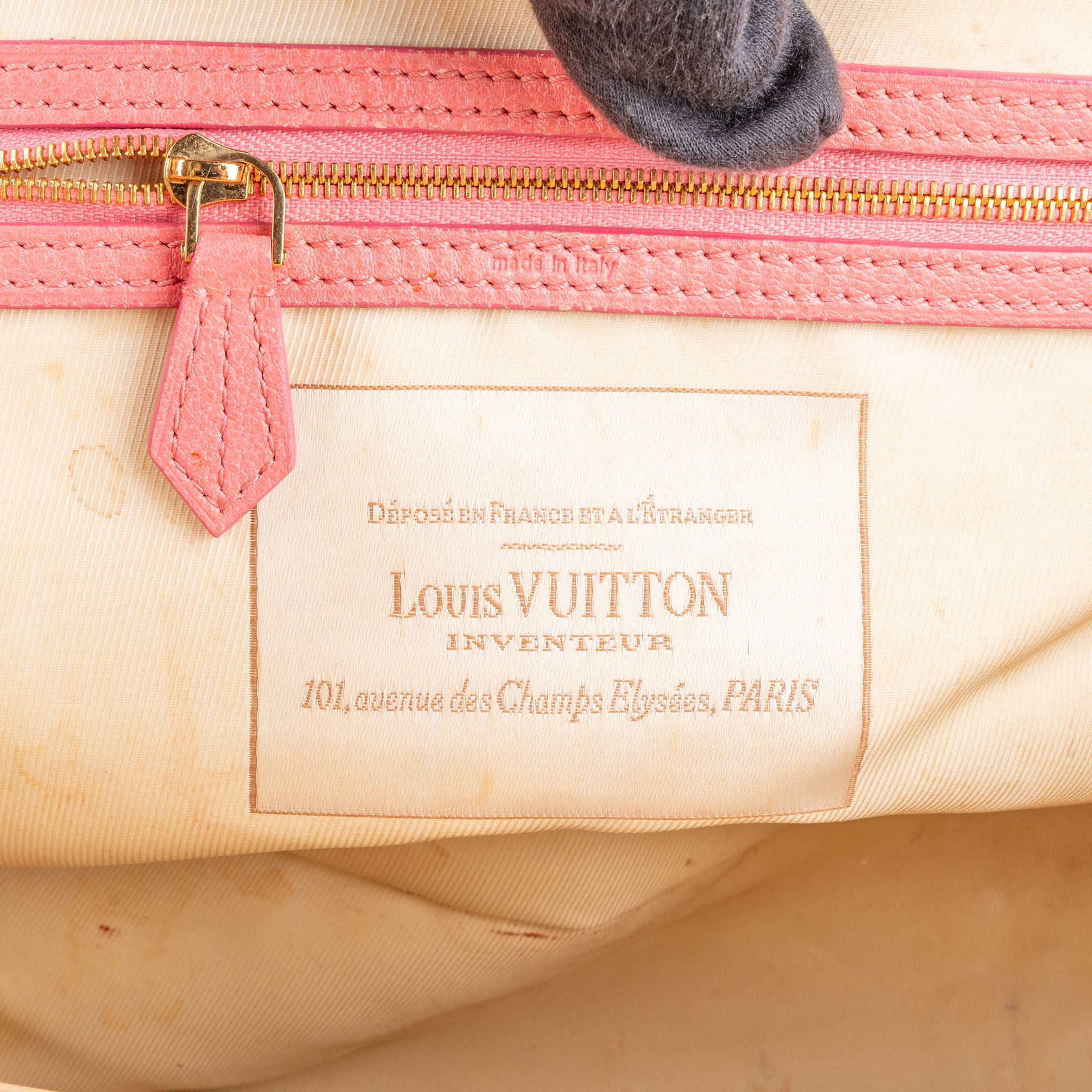 Louis Vuitton Denim Monogram Sabbia Handbag - vintageandkickz