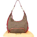 Fendi FF Monogram Zucca Handbag