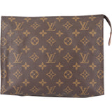 Louis Vuitton Canvas Monogram Poche Toilette Clutch