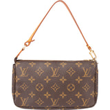 Louis Vuitton Canvas Monogram Pochette Accessoire Handbag