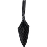 Gucci Suede GG Monogram Hobo Bag