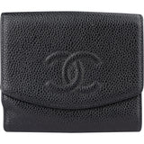 Chanel Caviar Leather CC Wallet