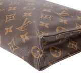 Louis Vuitton Canvas Monogram Poche Toilette Clutch