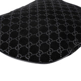 Gucci Suede GG Monogram Hobo Bag