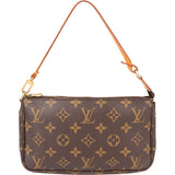Louis Vuitton Canvas Monogram Pochette Accessoire Handbag