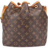 Louis Vuitton Canvas Monogram Sac Noe Petit Shoulder Bag