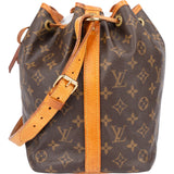 Louis Vuitton Canvas Monogram Sac Noe Petit Shoulder Bag