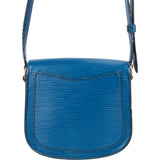 Louis Vuitton Bleu Epi Leather Saint Cloud PM Crossbody Bag