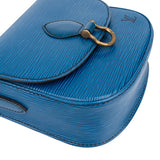 Louis Vuitton Bleu Epi Leather Saint Cloud PM Crossbody Bag