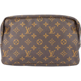 Louis Vuitton Canvas Monogram Trousse Toilette 23 Clutch