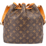 Louis Vuitton Canvas Monogram Sac Noe Petit Shoulder Bag